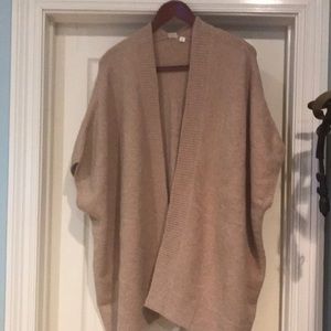Caramel open cardigan